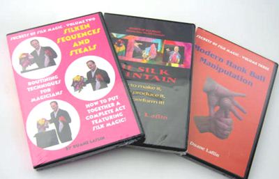 Laflin Silk series vol 1-3 dvd