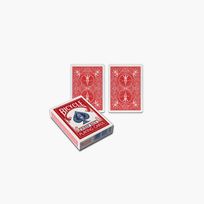 Bicycle Poker- red/red