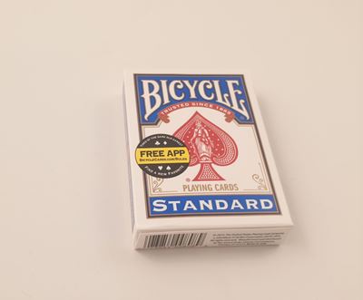Bicycle Poker Tuck Box - blue