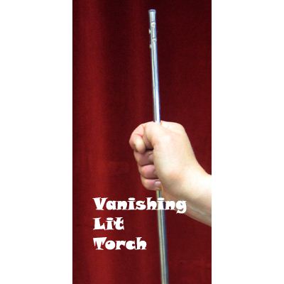 Vanishing Lit Torch