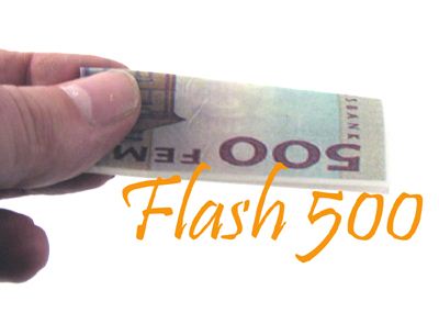 Flash 500 kr