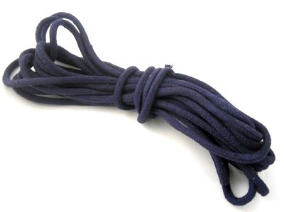 Rope Cotton, blue 100 m