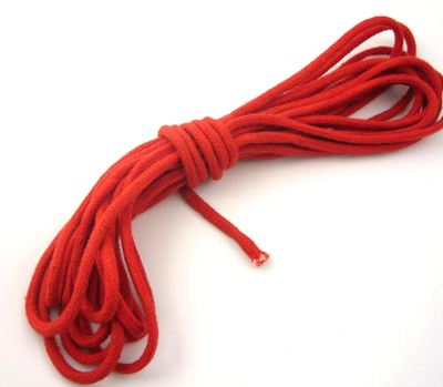 Rope Cotton, red 100 m
