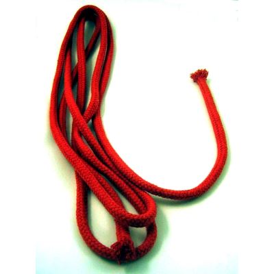 Rope Cotton SdL 10 mm, red, 10 m