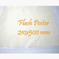 Flash Poster 200x500 mm, 2 st