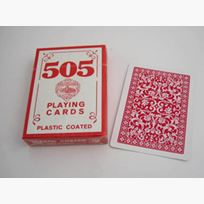 Fournier 505 Poker red