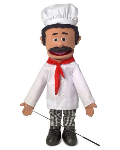 Vent Puppet Chef Luca