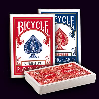 Bicycle Poker - Supreme line red
